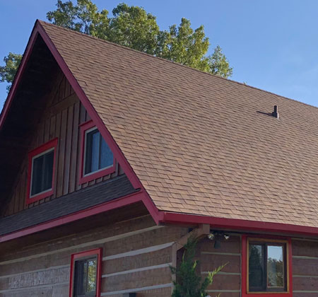 House exterior with siding and fascia installation